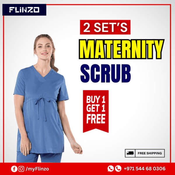 Maternity Scrubs - Buy 1 Get 1 Free