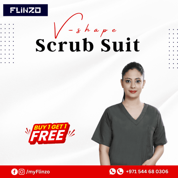 V - Style Unisex Scrubs (Buy 1 Get 1 Free)
