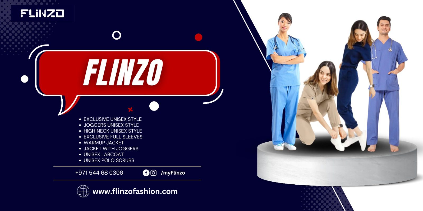 Home - Flinzo Premium Healthcare Apparels