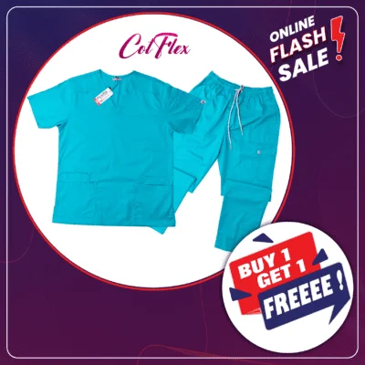 CotFlex - Unisex Cotton Stretchable Scrubs | Buy 1 Get 1 Free